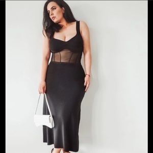 Zara special Edition Black combination Dress